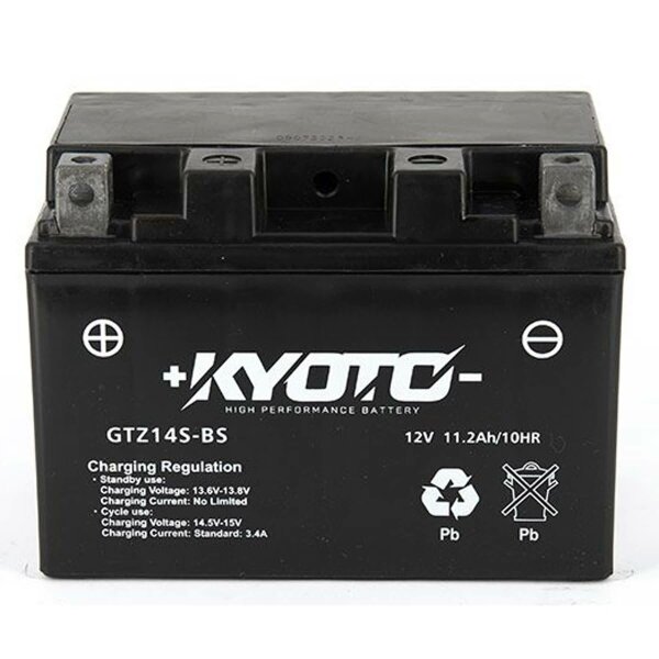 KYOTO Batterie passend f&uuml;r HONDA VFR1200XD Bj 13 (YTZ14S)