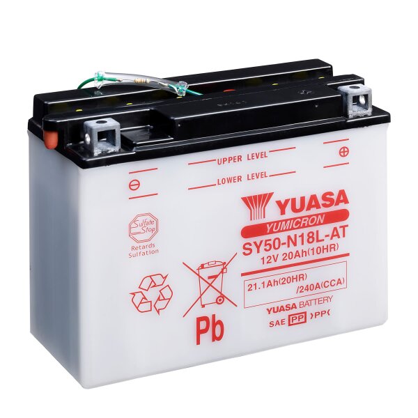 YUASA Batterie passend f&uuml;r KAWASAKI 1200 ZG1200 Voyager XII Bj 86-03