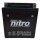 NITRO Batterie passend f&uuml;r KAWASAKI KZ250 CSR, LTD Bj 80-83 (YB10L-A2)