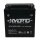 KYOTO Batterie passend f&uuml;r MOTO-GUZZI Breva 1200 Bj 09-10 (YTX20CH-BS)
