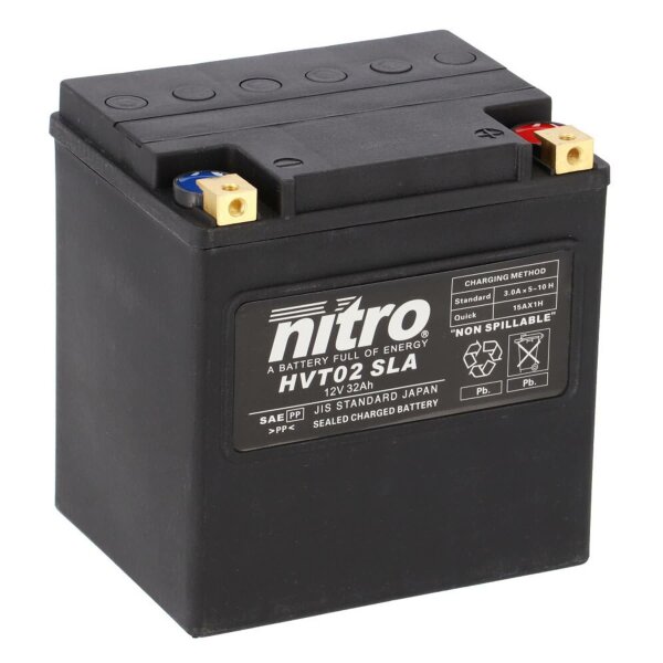 NITRO HVT-Batterie passend f&uuml;r MOTO-GUZZI V65 Bj alle