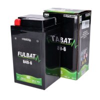 Batterie Gel f&uuml;r Oldtimer / BMW / Vespa 6 Volt B49-6