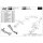 MIVV DOUBLE GUN FULL TITANIUM 2 SLIP-ON f&uuml;r KAWASAKI Z 1000 ccm Bj. 07-09