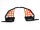 Nerfbar Can Am Renegade 800 500 mit Heelguard orange