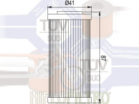 Ölfilter Hiflo HF611 Sherco Enduro SE SEF 250 300...