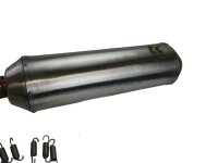 Auspuff für KTM Duke 640 LC4 Edelstahl mit Tuningkrümmer