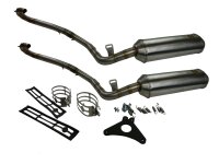 Auspuff für KTM Duke 640 LC4 Edelstahl mit Tuningkrümmer