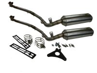 Auspuff für KTM Duke 640 LC4 Edelstahl mit Tuningkrümmer