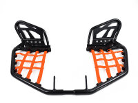 Nerfbar Yamaha Banshee YFZ 350 mit Heelguard orange Netze
