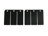 Membrane Carbon für Kawasaki KMX 125 Stage 2 Racing