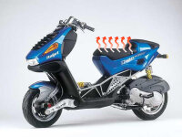 Sitzheizung Carbon Italjet Roller Carbon Heizmatte