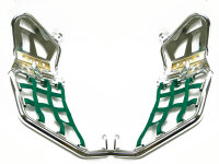 Nerfbar für Kawasaki KFX 700 silber - grün