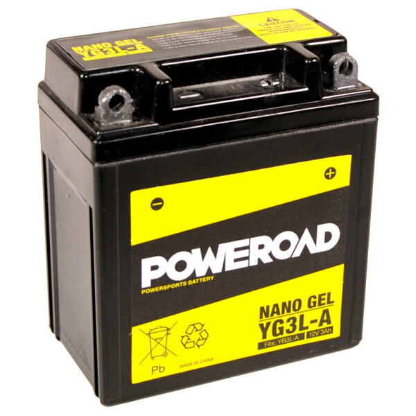 Batterie GEL YB3L-A YB3L-B Honda MBX MTX XL Simson Star Yamaha DT RD XT