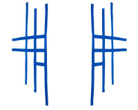 Nerfbar Netz blau Shineray 250 STXE