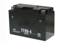 Batterie Gel YT9B-4 Yamaha YP 125 250 400 R RA X-Max