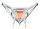 Front Bumper für Herkules Adly Her Chee 300 orange