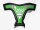 Front Bumper Barossa Quaderback Skywalker Silverhawk 250 / 300 grün