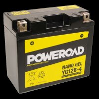 Batterie YT12B-BS / 51290 / GT12-B4 / YT12B f&uuml;r...