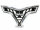 Front Bumper Yamaha Raptor YFM 350 R silber schwarz