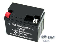 Batterie YTZ14S Gel passend f&uuml;r BMW R 1200 GS Adventure