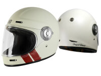 Origine Vega Stripe White Retro Integral Helm