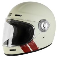 Origine Vega Stripe White Retro Integral Helm