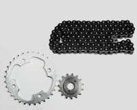 DID Kettensatz für Honda XR125L 03-08 JD19 Extra verstärkt