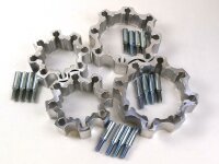 Spurverbreiterungen Yamaha YFS200 Blaster 35 / 45 mm Komplett x4 vorne+hinten