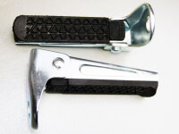 Soziusfußraste x2 Fußrasten für Simson...