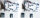Spurverbreiterungen CF 550 Moto 35 / 45 mm Komplettset x4 vorne und hinten