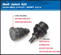 All-Balls A-Arms Kugelgelenk für Polaris Outlaw 450, 500, 525 S, 525 IRS, Predator 500