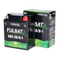 Batterie Gel f&uuml;r Motorrad Enduro Roller 6N6-3B-1