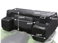 150L Quad Koffer ATV Topcase Quadkoffer Transportbox Staubox Gep&auml;cktasche Box
