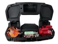 Koffer Box Gepäckbox Sitz Yamaha Grizzly YFM 450 550 660 700 Kodiak 700