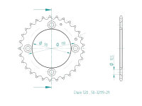 Kettenrad Herkules Adly Canyon Hurricane Interceptor Z.29