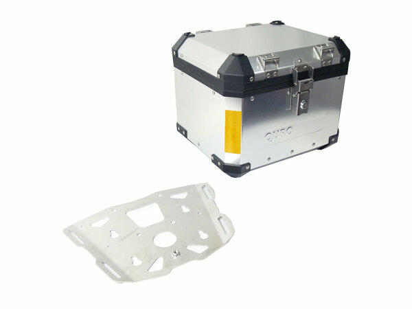 Topcase + Adapterplatte + Schloss für Honda Africa Twin CRF 1000 L