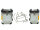 Koffer Alu Suzuki DL 650 V-Strom 45+38Liter Satz 2012-2016