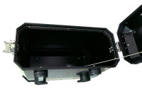 Koffer Satz schwarz für Yamaha XT 660 Z Tenere Edelstahlträger 2x 31Liter