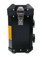 Koffer Satz schwarz für Yamaha XT 660 Z Tenere Edelstahlträger 2x 31Liter