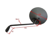 Spiegel paar E-geprüft für Honda NX 650 XL 125...