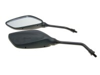 Spiegel Paar schwarz E-gepr&uuml;ft f&uuml;r Honda NX 650 XL 125 600 XR 125 700 V MTX SLR