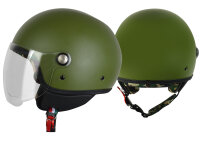 Jet Helm Origine Mio Army Green Matt