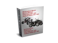 Kundendienst Werkstatthandbuch Access Triton Baja / Outback Utility 250 / 300 / 400 Reparaturanleitung Buch