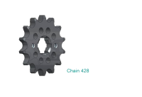 Ritzel Z.14 für Suzuki GSX-R 125