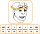 Helm Origine GT Retro Bianco mit Sonnenblende