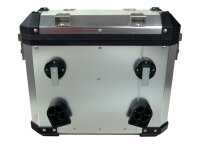 Koffer Alu Suzuki DL 650 V-Strom 45+38Liter Satz 2012-0216  schwarzer Gepäckträger