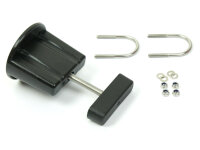 Kanister Benzin 5 Liter Motorrad Reiseenduro Benzinkanister mit Halterung