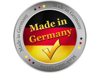 Stahllenker Apehanger Chrom TRW 25,4mm 1" für Harley-Davidson XL-C Sportster, FX Super Glide, FXEF - Fat Bob ...