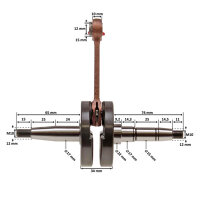 Kurbelwelle verstärkt für Puch Maxi E50 Z-one...