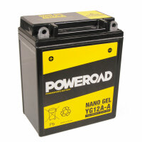 Batterie Gel YB12A-A / 12N12A-4A-1 Powerroad